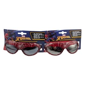 Marvel Spider-Man Kids Sunglasses Red Webbed 100% UVA UVB Protection 2 Pack